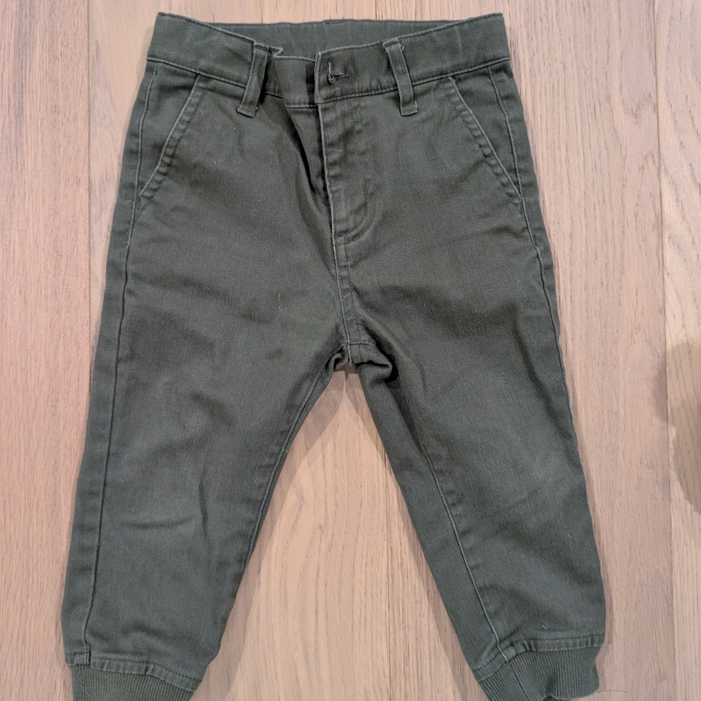 Janie and Jack Olive Joggers